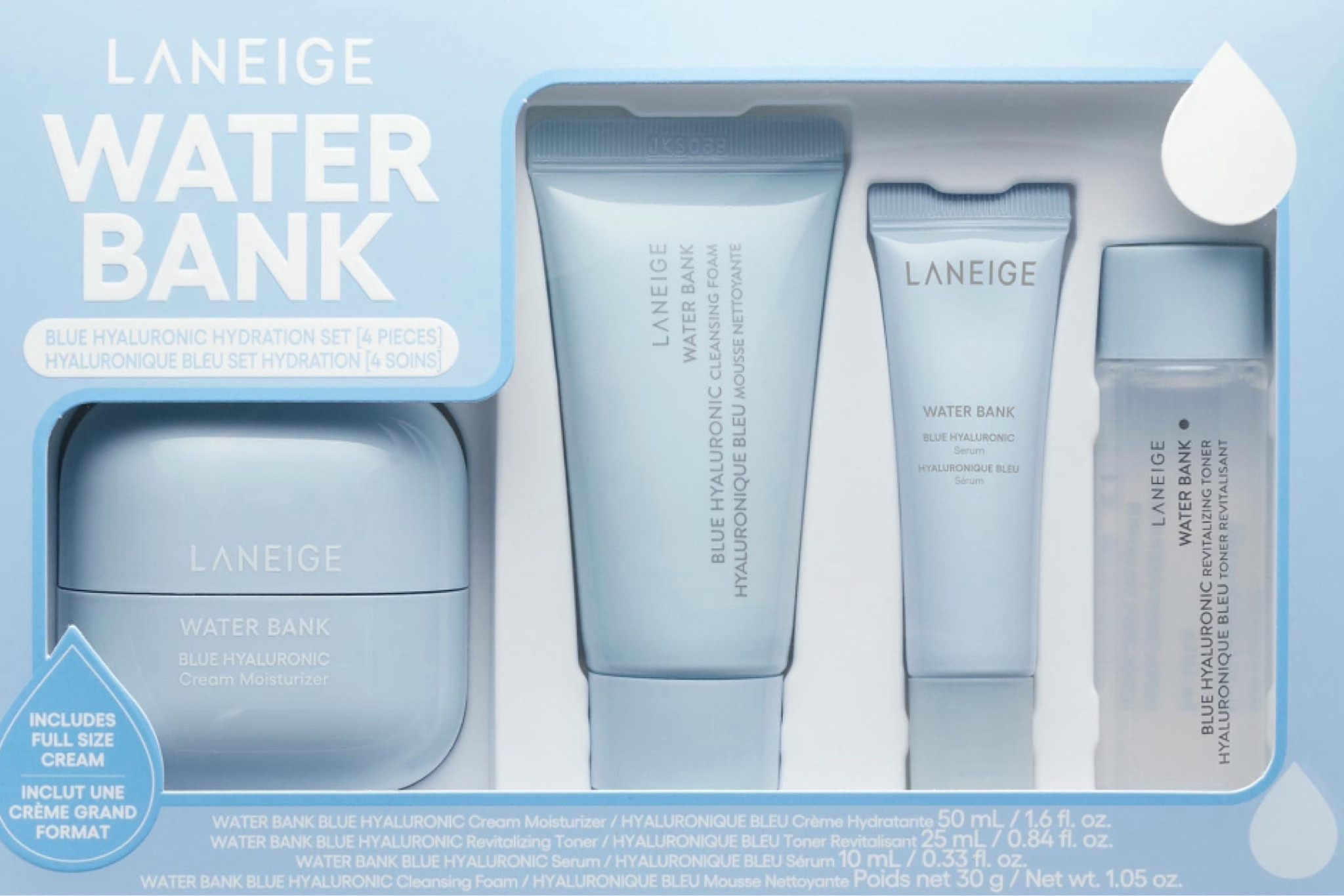 Laneige Water Bank Blue Hyaluronic Set - 

Hydrate deeply with Laneige’s trusted hyaluronic-based formulas

#LTKSeasonal #LTKBeauty #LTKGiftGuide