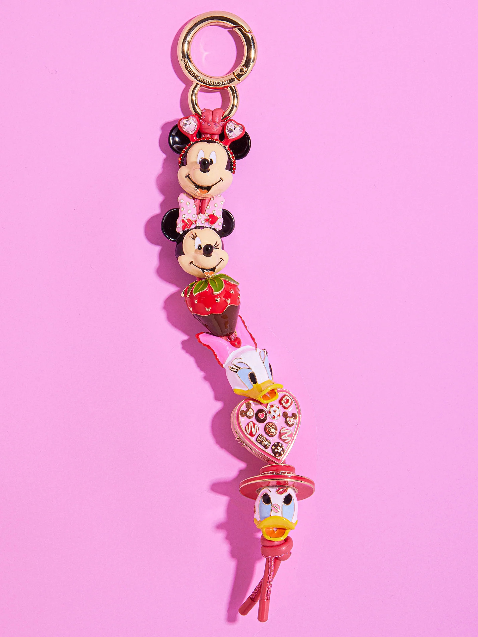 Disney Valentine’s Day Friends Forever Bag Charm - Disney Mickey & Friends Bag Charm | BaubleBar