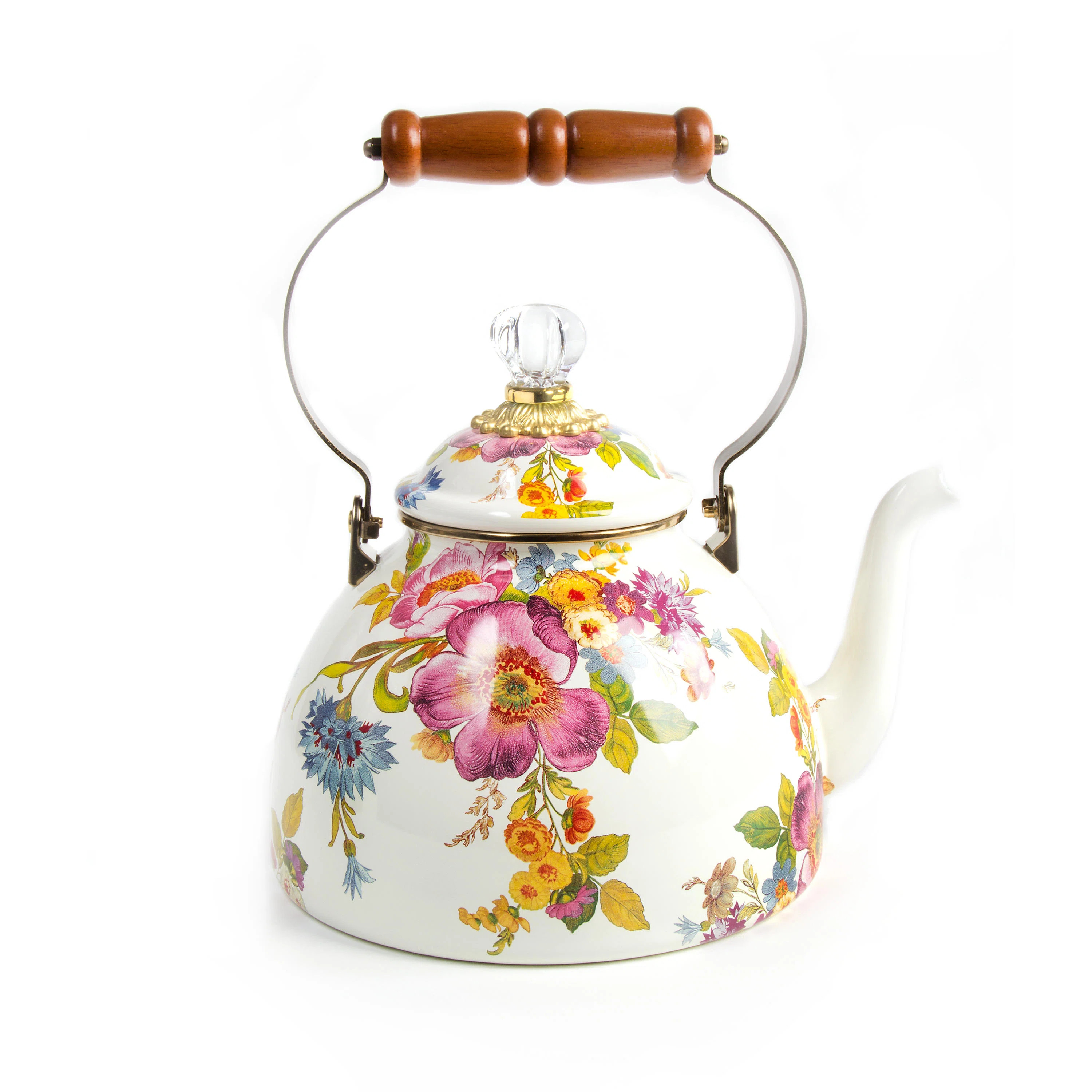Flower Market 3 Quart Tea Kettle | Wayfair North America
