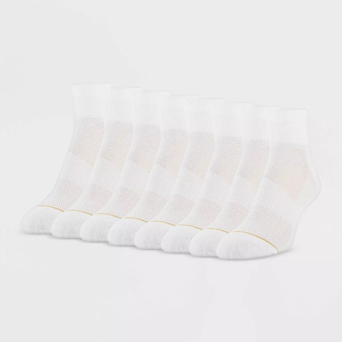 All Pro Women's Extended Size Aqua FX 6+2 Bonus Pack Ankle Athletic Socks - 8-12 | Target