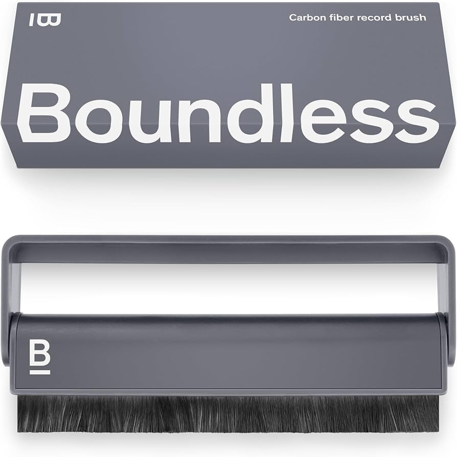 Boundless Audio Record Cleaner Brush - Carbon Fiber Anti-Static Vinyl Brush | Amazon (US)