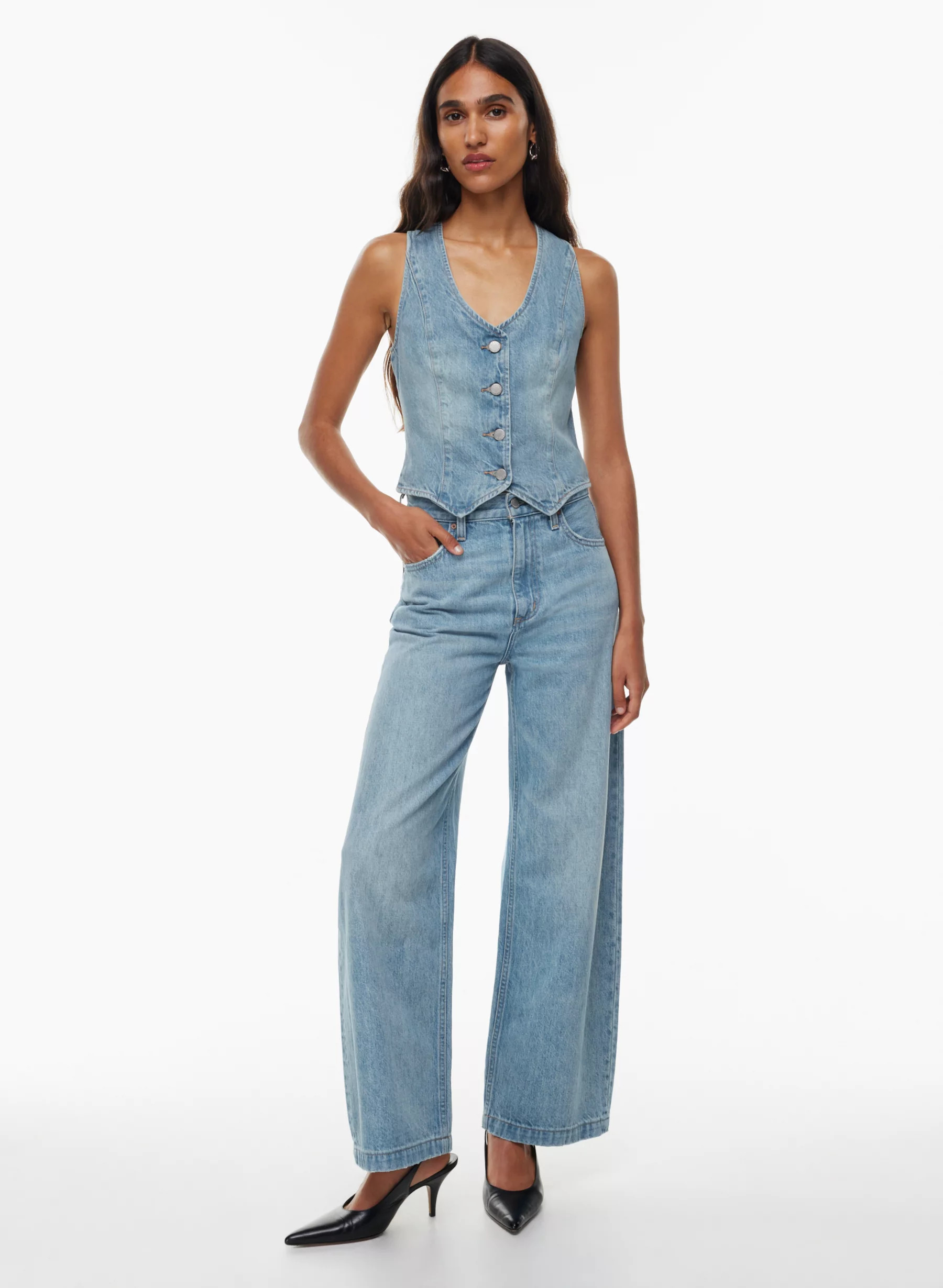 THE ZOE SUPER HI-RISE BAGGY JEAN | Aritzia