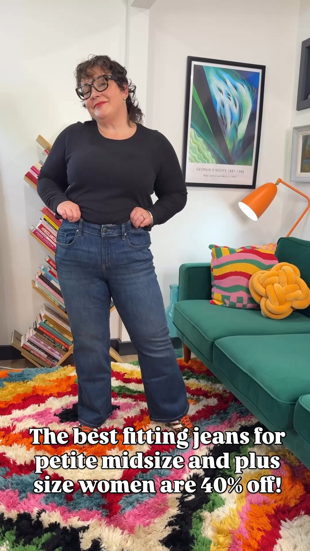 Petite plus size and midsize is so hard to find especially as a grown woman with soft curves. I always have success at @lanebryant which offers petite plus size starting at size 10/12. Through the 26th save 40% off holiday dressing, intimates, accessories, and apparel like these signature boot jeans which I’ll be wearing now into the holidays! I’ve linked to my personal favorites for us curvy petites currently at Lane Bryant #ad #lanebryantpartner 

#LTKPetite #LTKOver40 #LTKPlusSize