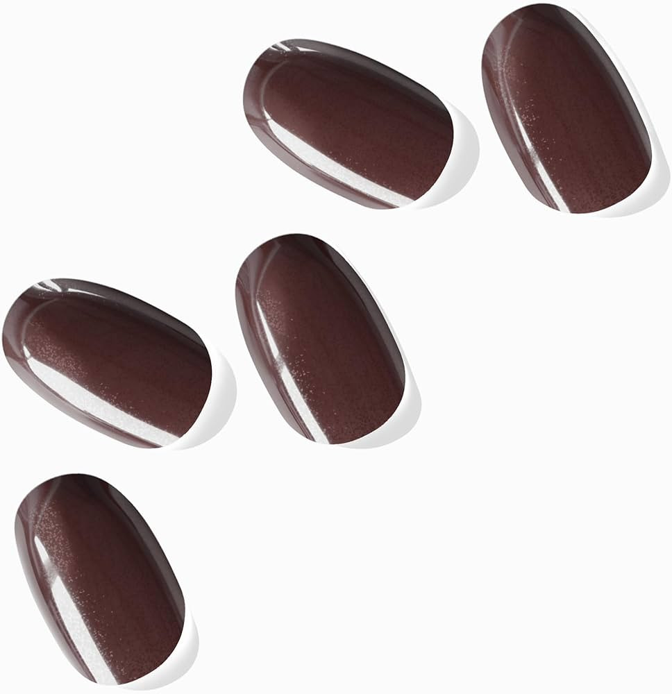 Semi Cured Gel Nail Strips (Dark Horse) | Amazon (US)