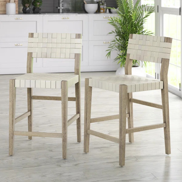 Roni Upholstered Counter Stool | Wayfair North America