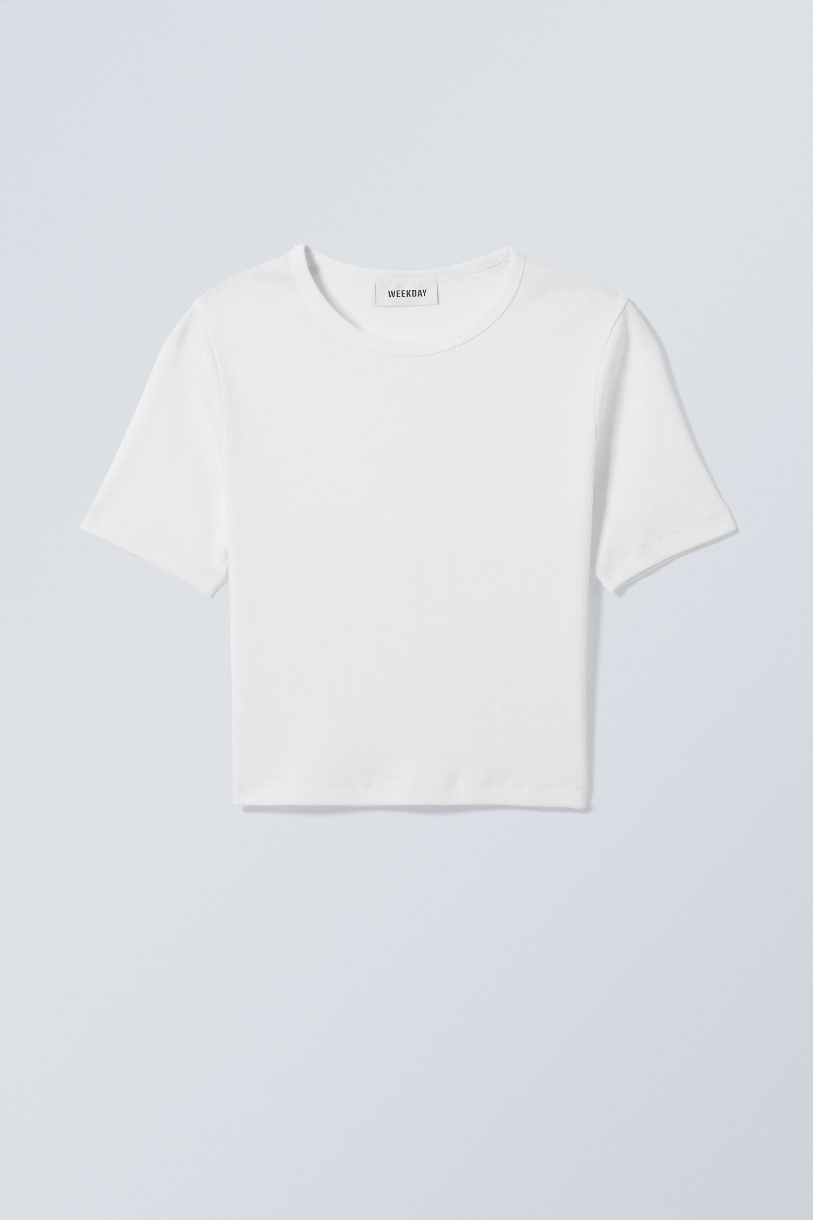 Mini Rib Crop Top | Weekday