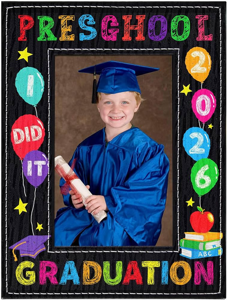 PETCEE Preschool Graduation Gift - Preschool Graduation Picture Frame 2026 Kindergarten Gifts Pre... | Amazon (US)