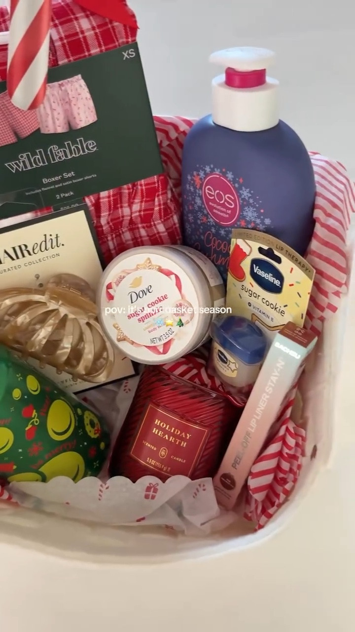 Whoever sends you this wants you to make them a burr basket 👀 everything from target! 🫶🏼

#burrbasket #giftideas #christmasgift #christmas #holiday #beauty #targethaul