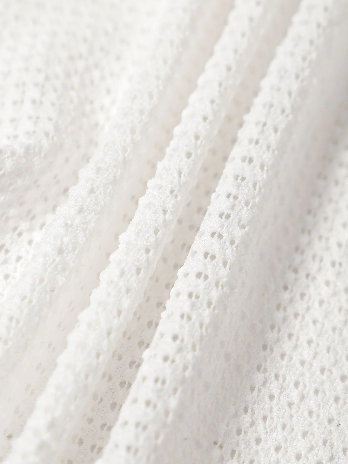 Hollow Out Knot Cover Up Top & Reviews - White - Sustainable Cover-ups | BERLOOK | BERLOOK