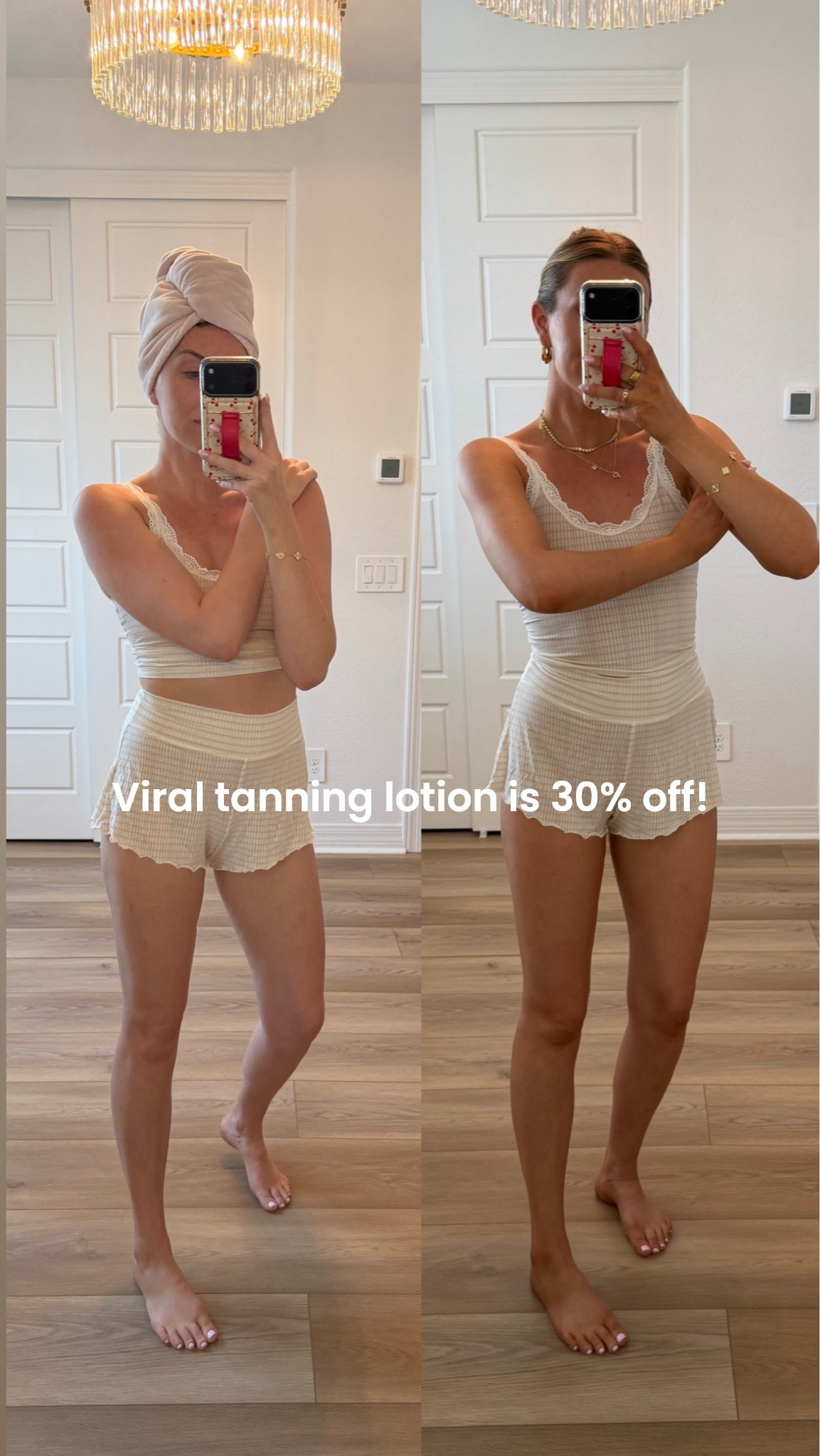 The tanning lotion I can’t shut up about is 30% off!!