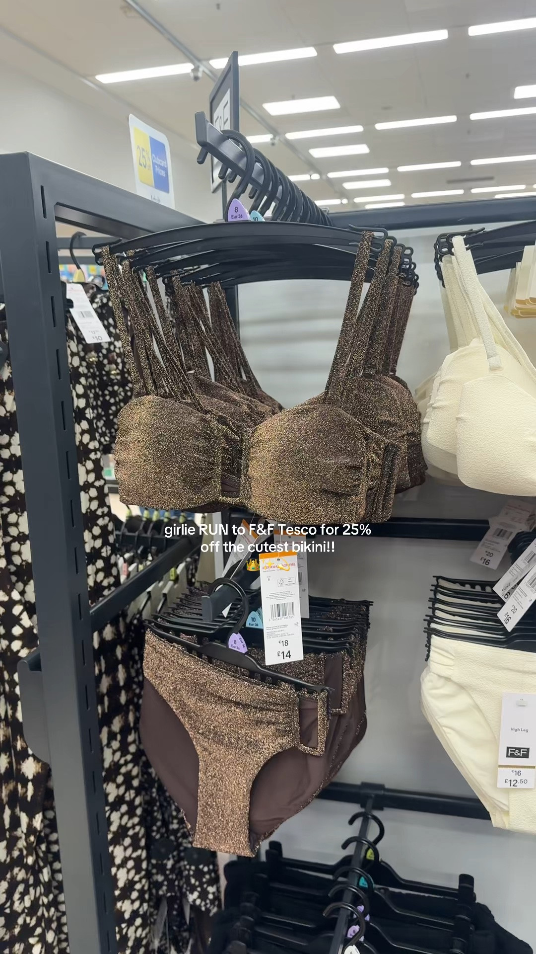 Gorgeous new F&F Tesco bikini 👑💫

#LTKuk #LTKspring #LTKsummer
