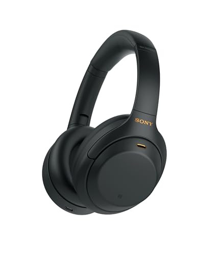 Sony WH-1000XM4 Wireless Premium Noise Canceling Overhead Headphones with Mic for Phone-Call and Alexa Voice Control, Black WH1000XM4 | Amazon (US)