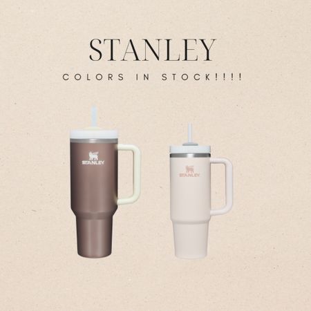 Stanley cups colors in stock!!! 

#LTKunder50 #LTKunder100 #LTKSeasonal