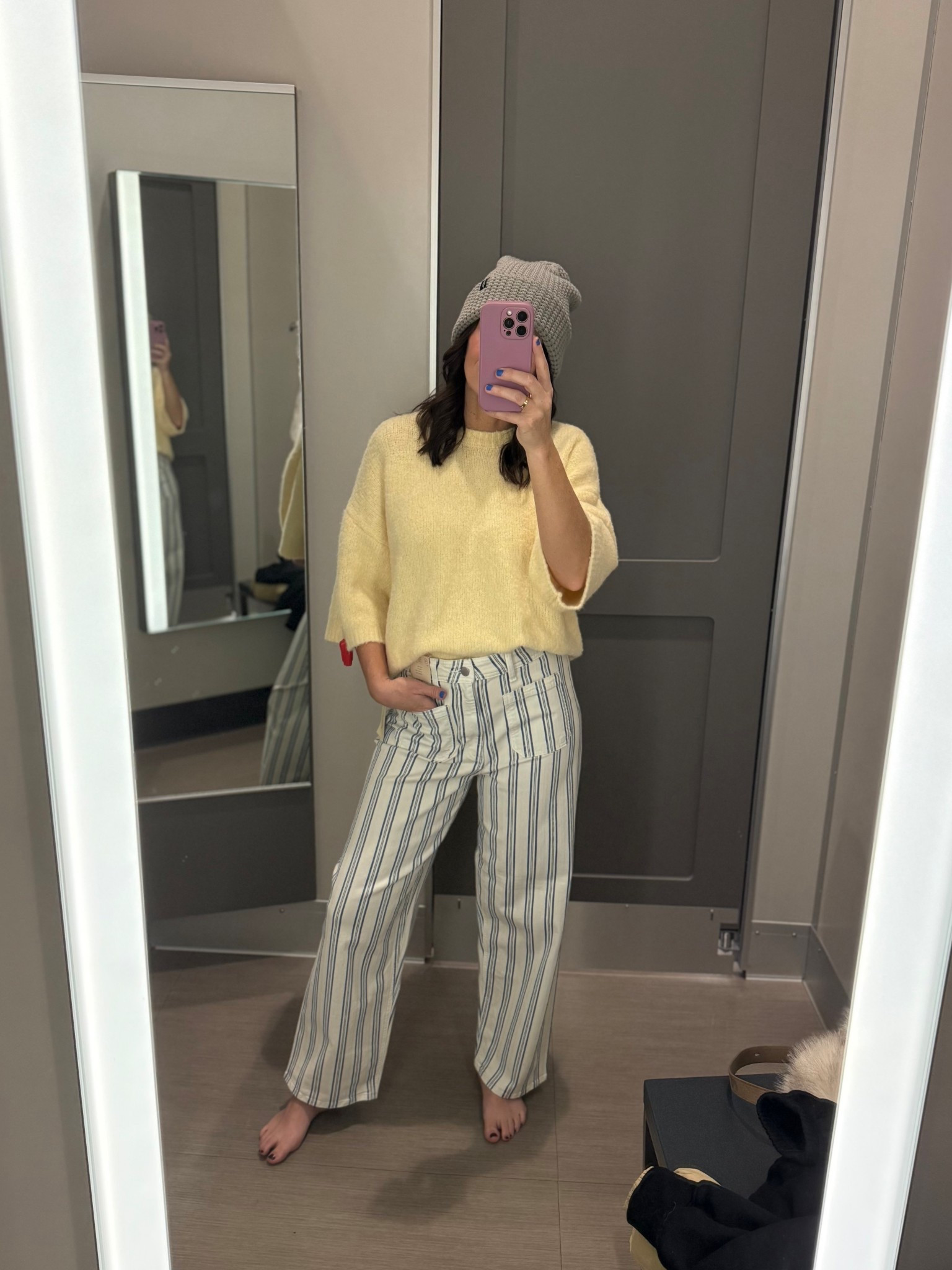 Target try on! Small in sweater and 6 in pants. 

#LTKmomlife #LTKWorkwear #LTKootd