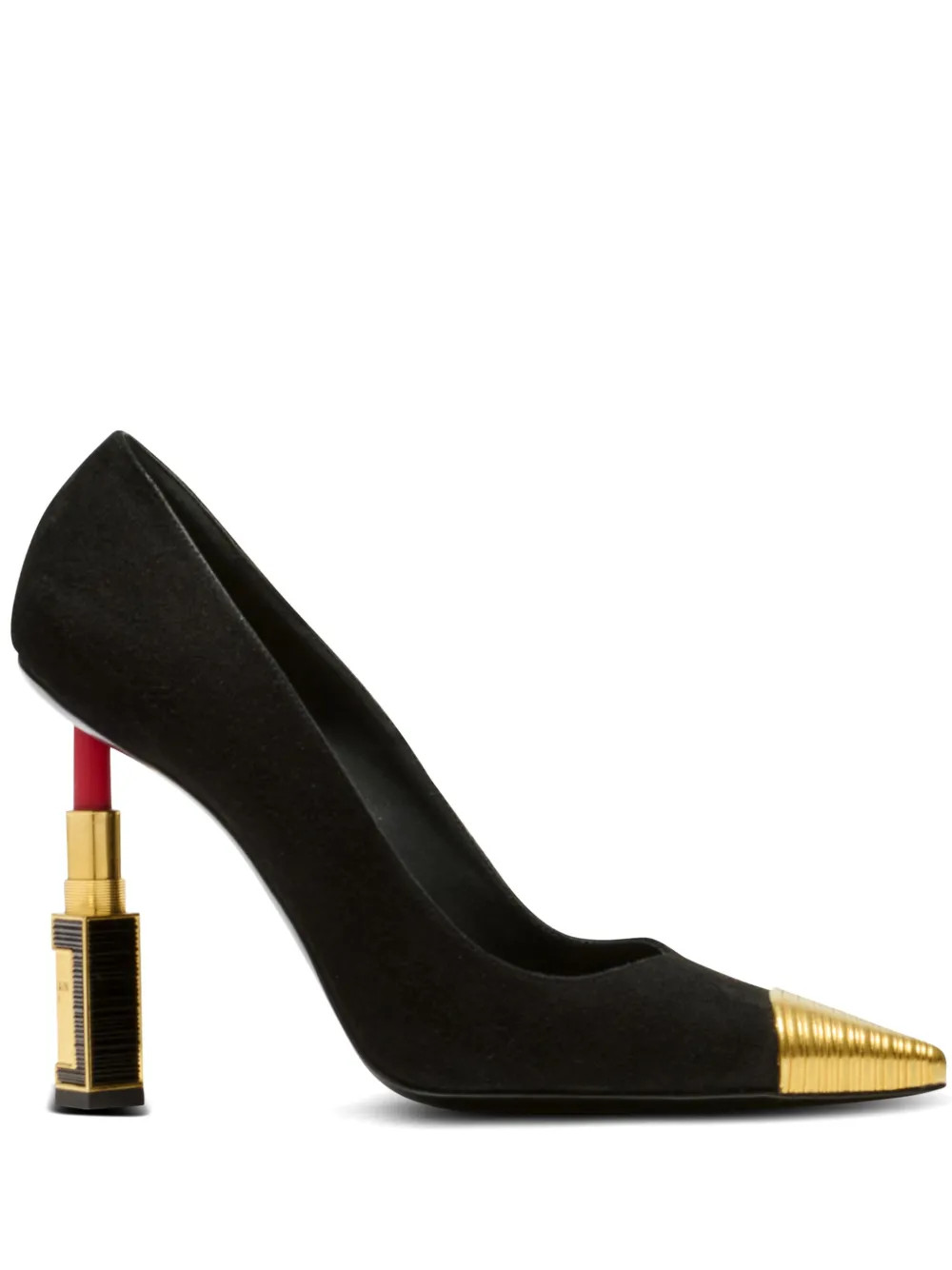 Balmain 95mm Lipstick Pumps | Black | FARFETCH | Farfetch Global
