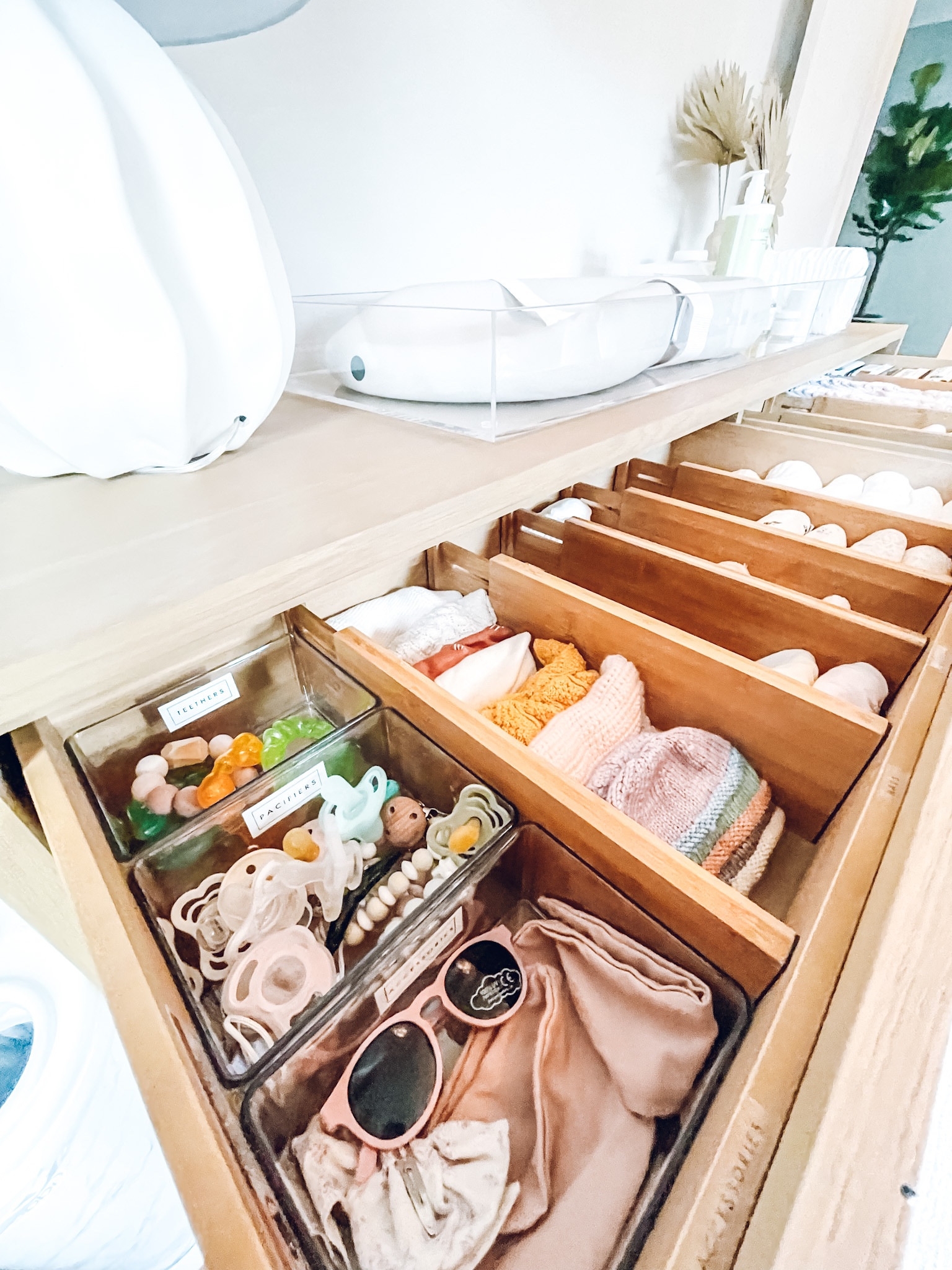 Nursery organization. Amazon Lipper dividers. Home Edit bin organizer. Amazon Ryan & Rose Cutie PAT Pacifier Teether✨

#LTKfamily #LTKkids #LTKhome