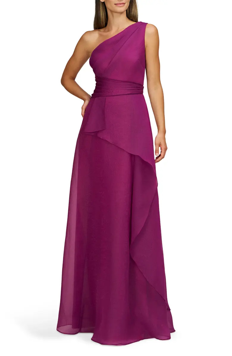 Seraphina One-Shoulder Organza Gown | Nordstrom