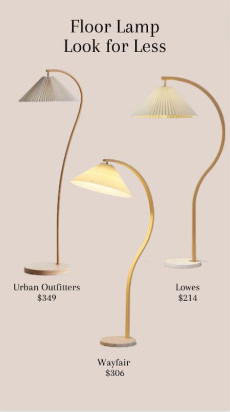 Floor Lamp Look for Less #dupe #lookforless #floorlamp #homedecor

#LTKstyletip #LTKFind #LTKhome