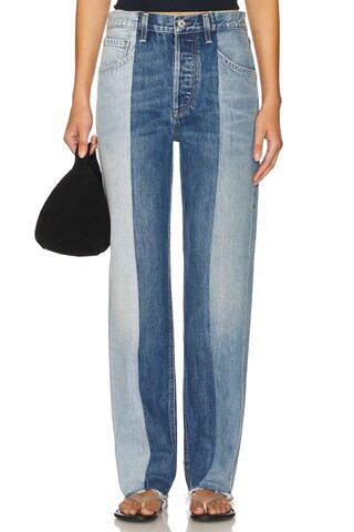Citizens of Humanity Dahlia Straight Jeans in Aegean from Revolve.com | Revolve Clothing (Global)