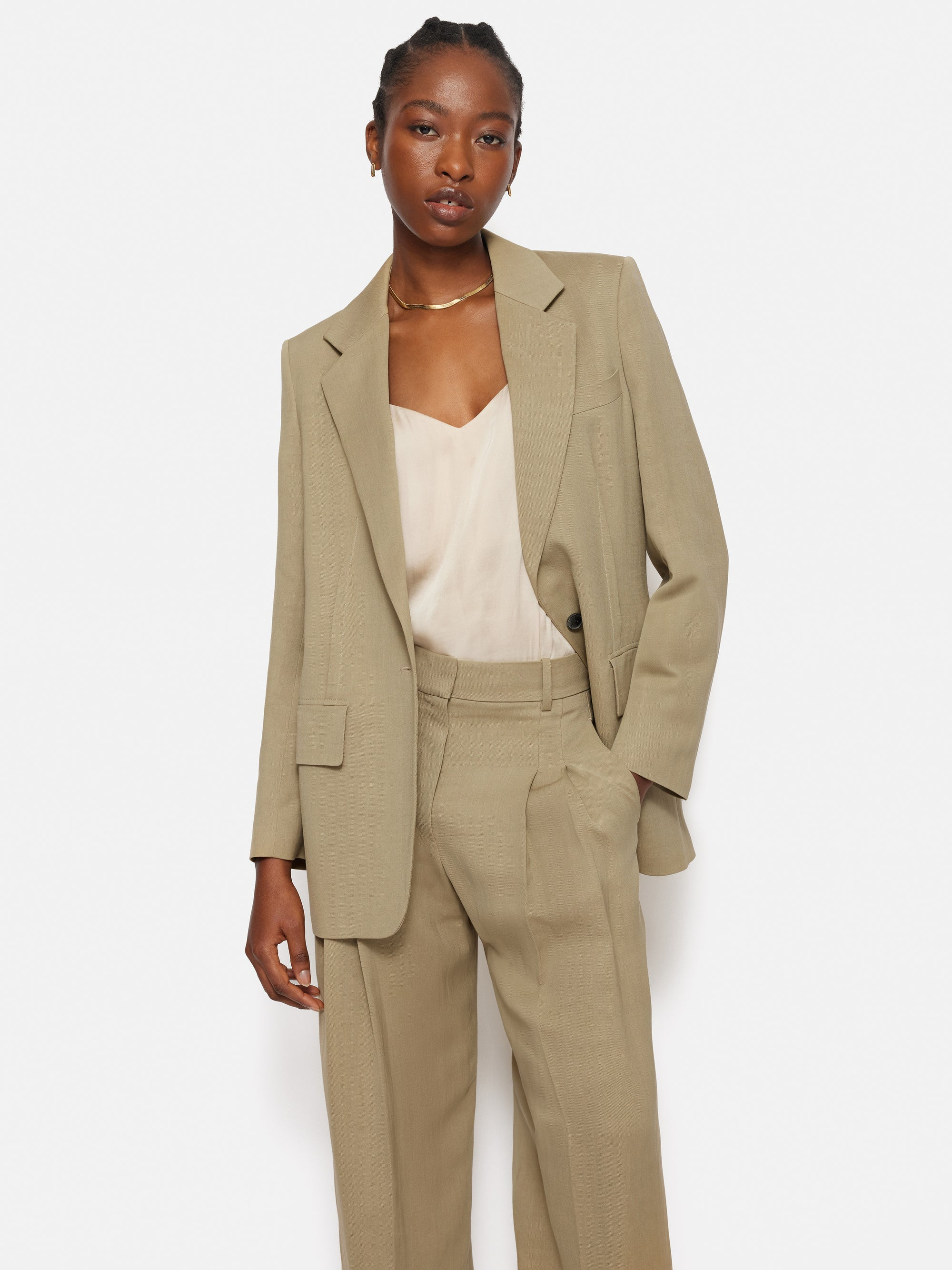 Italian Linen Gibson Blazer | Jigsaw (UK)