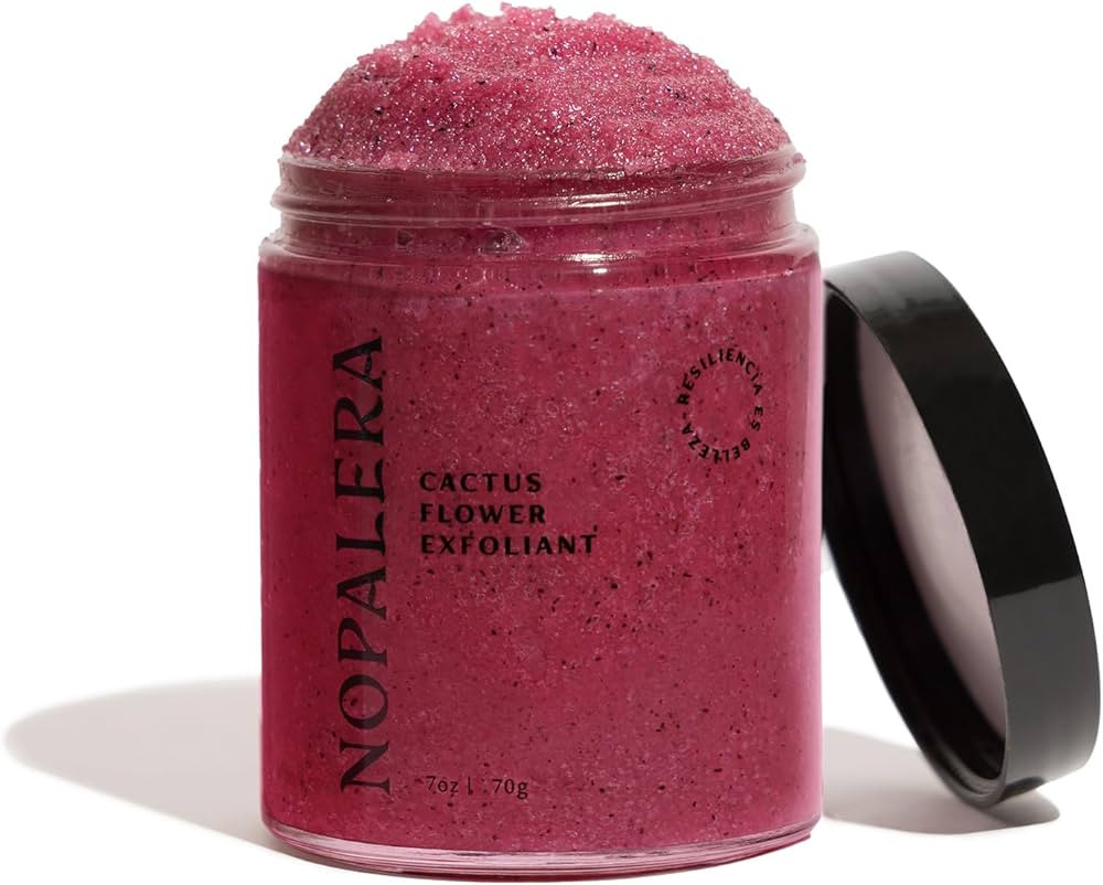 Nopalera Hibiscus Cactus Flower Exfoliant - Exfoliating Face & Body Scrub, 3-in-1 Cleanser, Exfol... | Amazon (US)