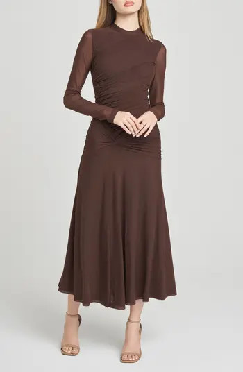 Selene Ruched Long Sleeve Dress | Nordstrom