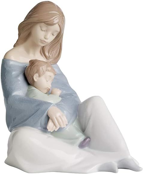 Lladro Nao Collectible Porcelain Figurine: The Greatest Bond - 7 1/4" Tall - Mother and Child | Amazon (US)