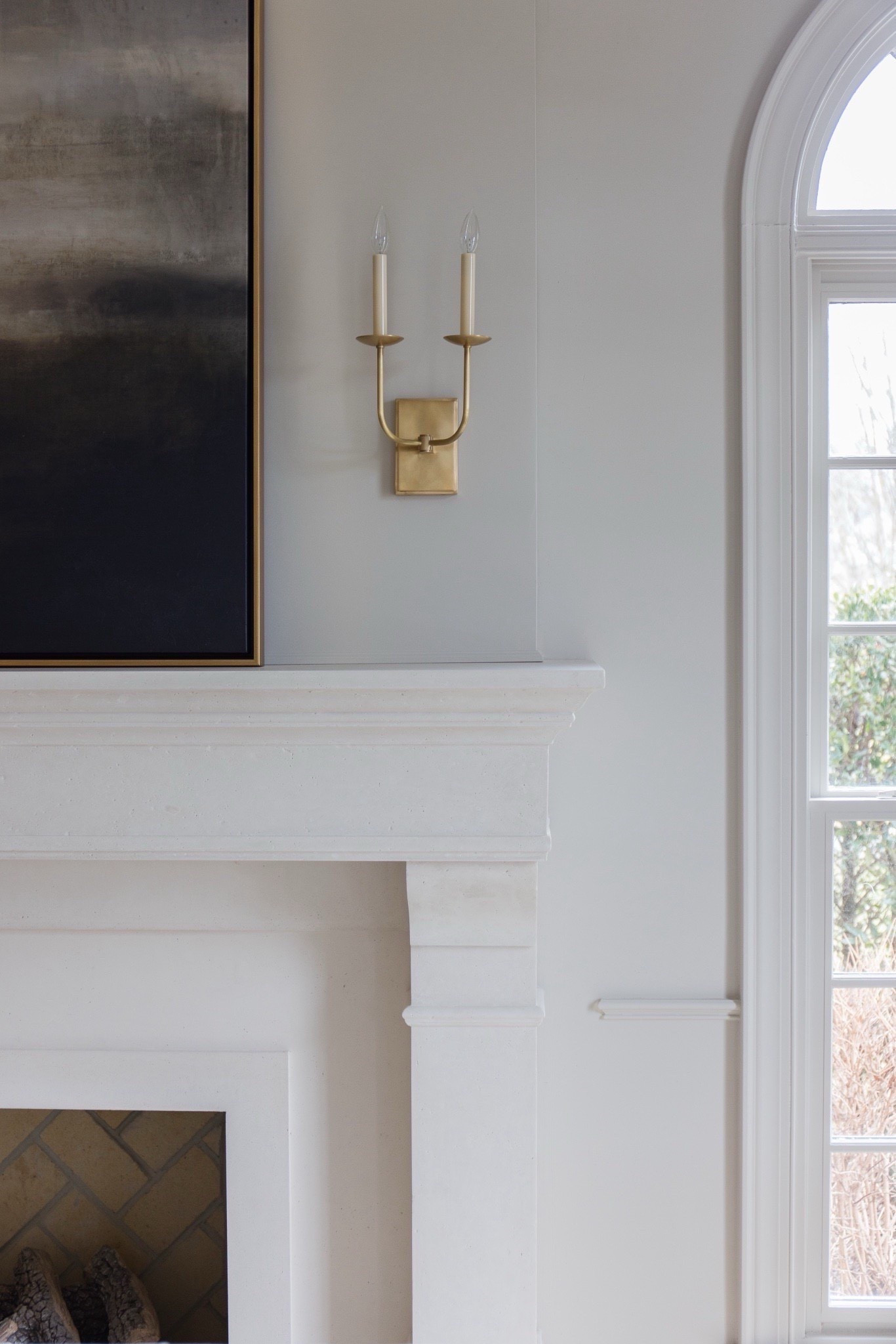 These candle sconces are a favorite- and the larger artwork makes the room! Dining Room 

home decor  trending home  home favorites  dining room decor  sconce  candles  fireplace decor  ArchedManor

#LTKSeasonal #LTKHome