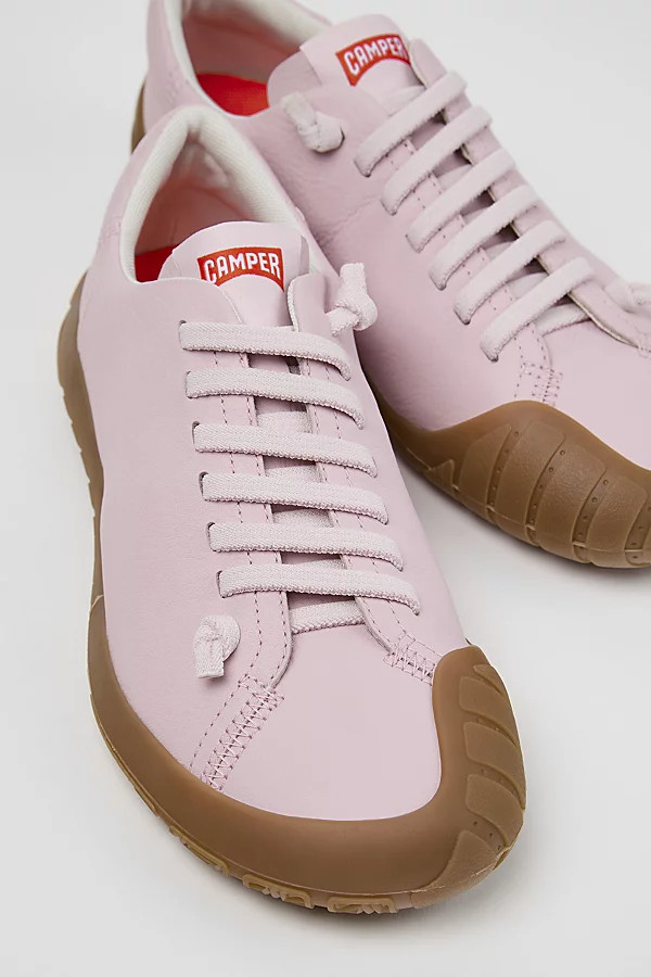 Camper Peu Path+ Leather Sneaker in Pink, Women's at Urban Outfitters | Urban Outfitters (US and RoW)