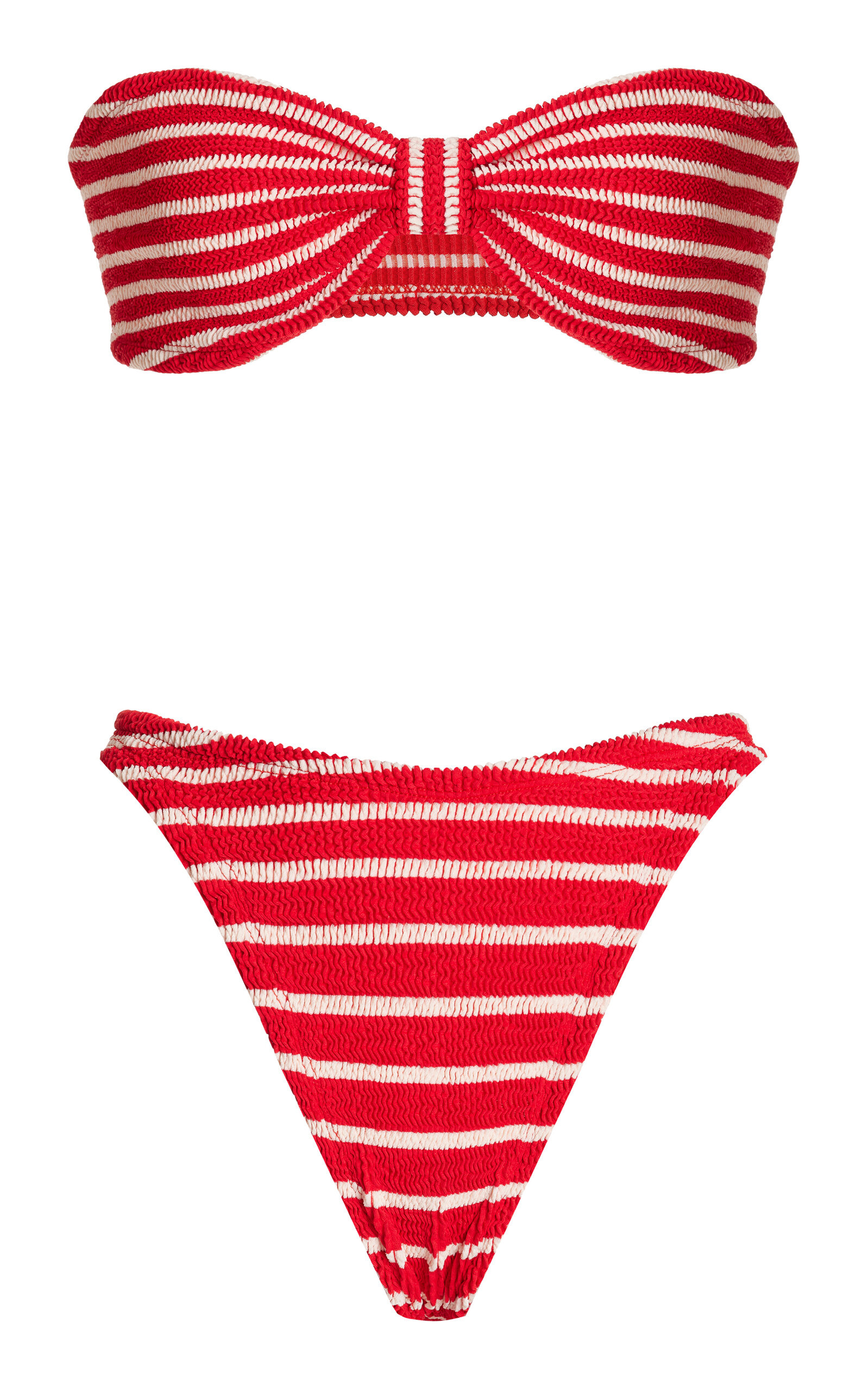 Jean Striped Seersucker Bikini Set | Moda Operandi (Global)