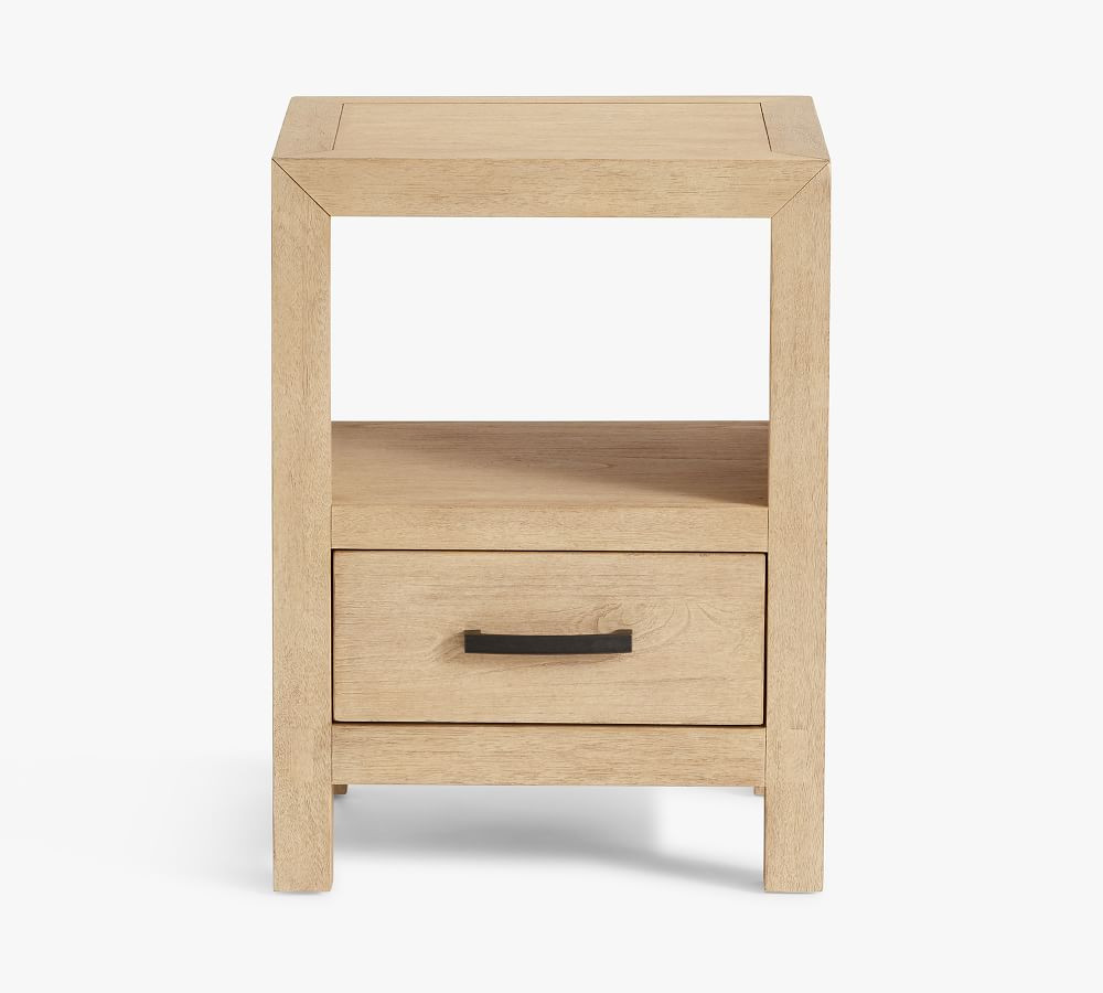 Linwood 18.5" Nightstand, Bone White | Pottery Barn (US)