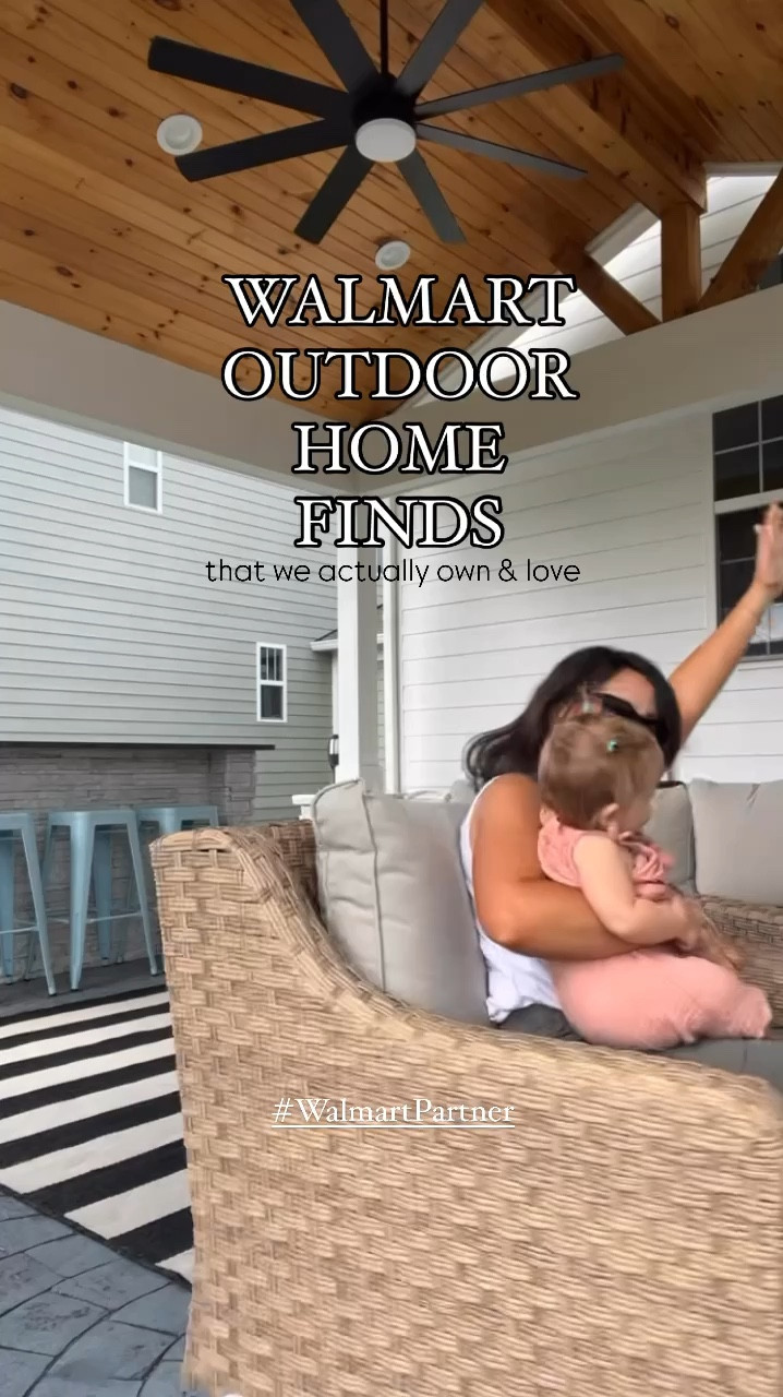 These @walmart outdoor finds are all amazing quality!! 👏🏻 Plus the price can’t be beat! #WalmartPartner @walmartfashion #Walmart #Walmarthome #WalmartFashion

#LTKHome #LTKVideo #LTKFindsUnder100