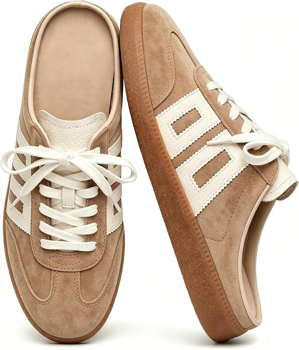 Women's Slip On Sneakers Mule Backless Fashion Sneakers Casual Slides Sneakers Comfortable Casual... | Amazon (US)