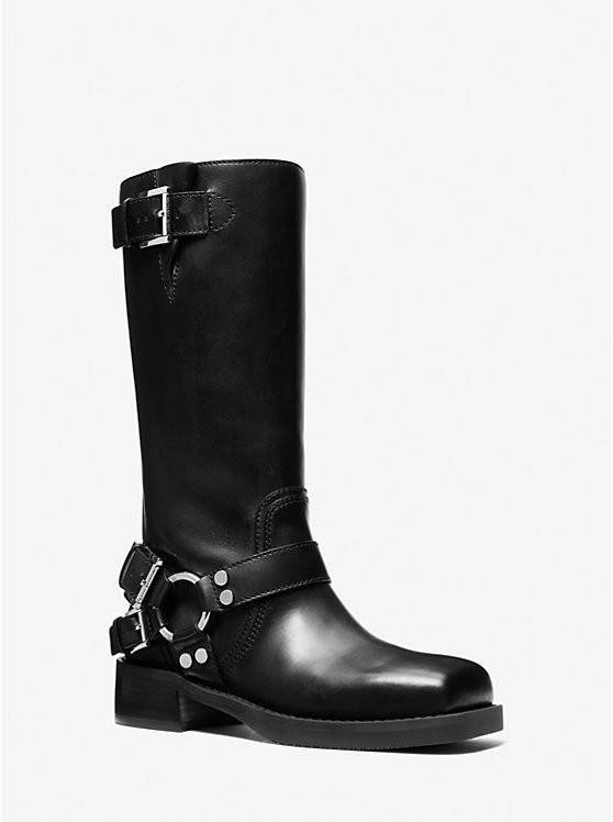 Crosby Leather Moto Boot | Michael Kors US