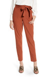 Click for more info about Tie Waist Twill Ankle Pants