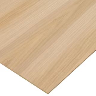 1/4 in. x 4 ft. x 4 ft. PureBond White Oak Plywood Project Panel (Free Custom Cut Available) | The Home Depot