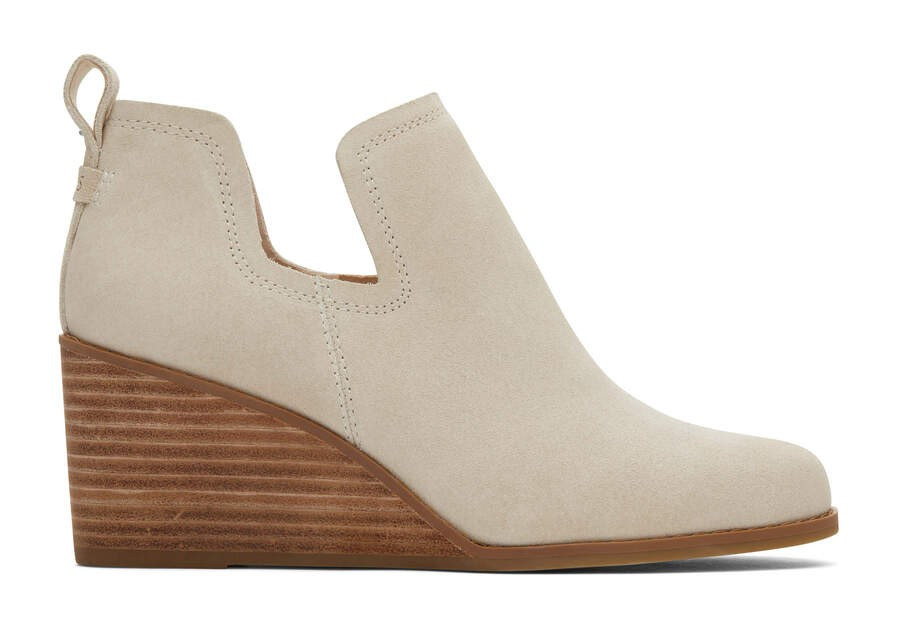 Women's Cream Kallie Suede Boot | TOMS | TOMS (US)