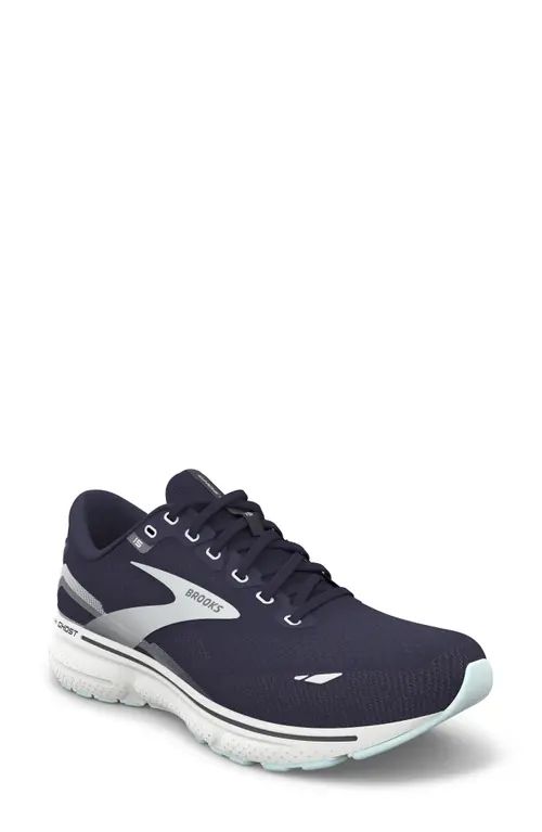 Brooks Ghost 15 Running Shoe in Peacoat/Pearl/Salt at Nordstrom, Size 12 | Nordstrom