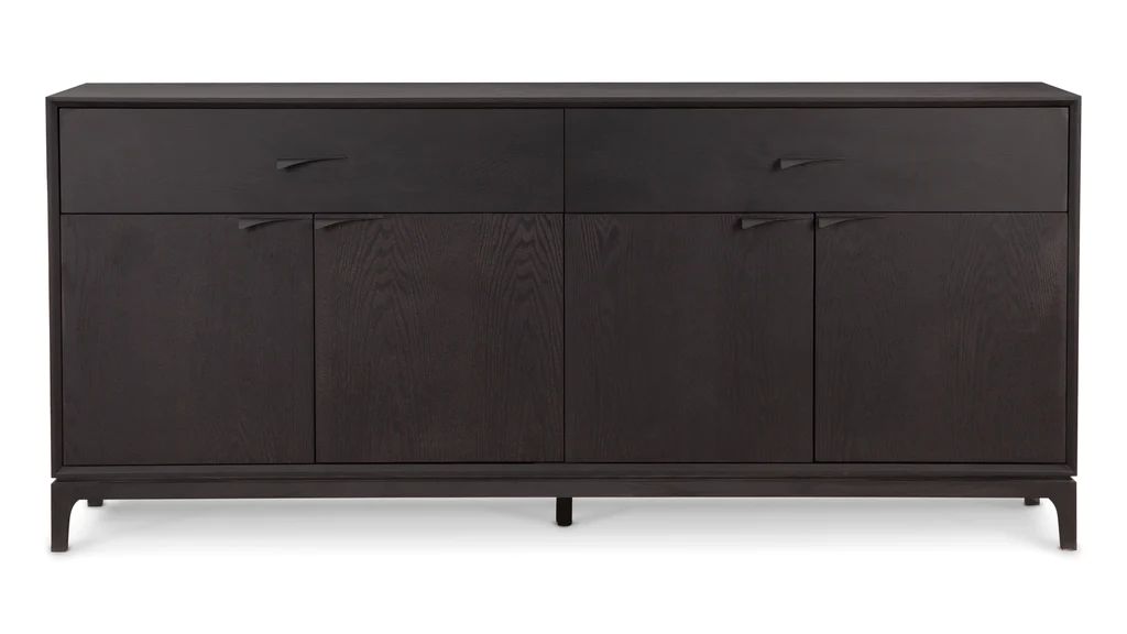 Credenza Black Ash - Interior Icons Credenza, Black Ash | Interior Icons