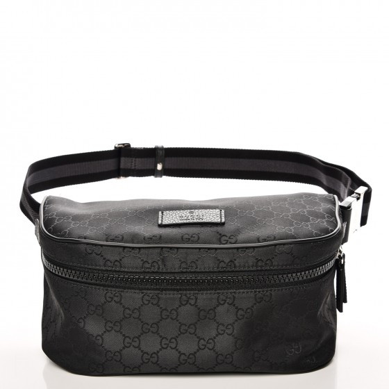 Gucci Fanny Pack Belt Bag Monogram GG Black | StockX