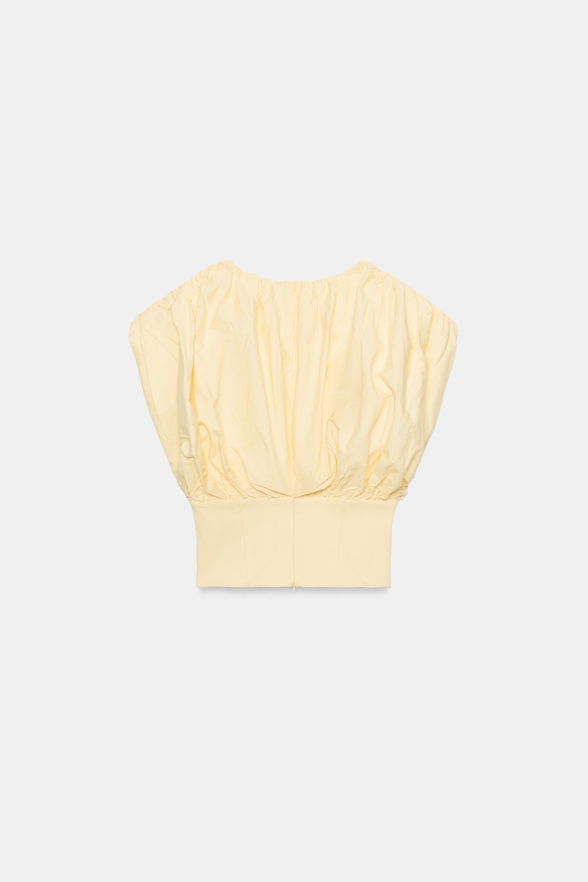 COMBINED BALLOON TOP | Zara US