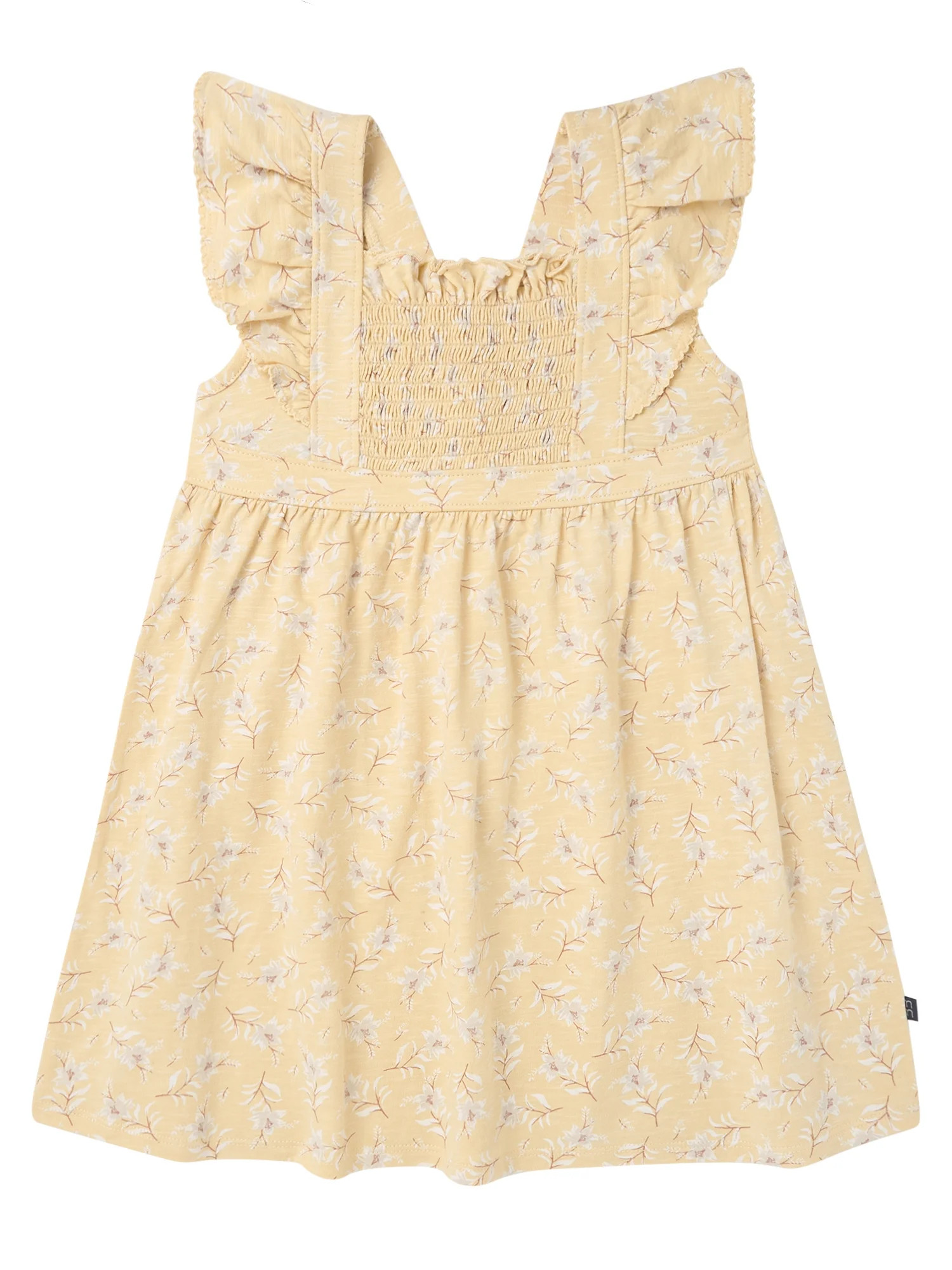 Modern Moments by Gerber Toddler Girl Smocked Pinafore Dress, Sizes 12 Months - 5T | Walmart (US)