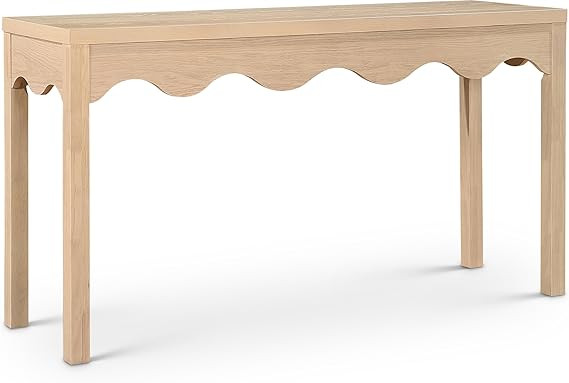 Meridian Furniture 99041Natural-S Fiora Collection Modern | Contemporary Console Table with Rich ... | Amazon (US)