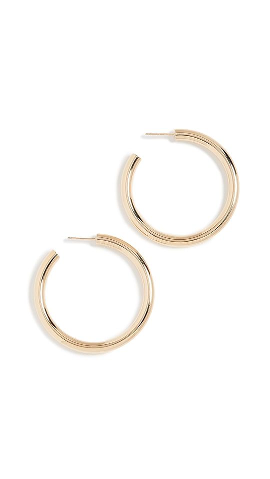 Lou Medium Hoop Earrings | Shopbop