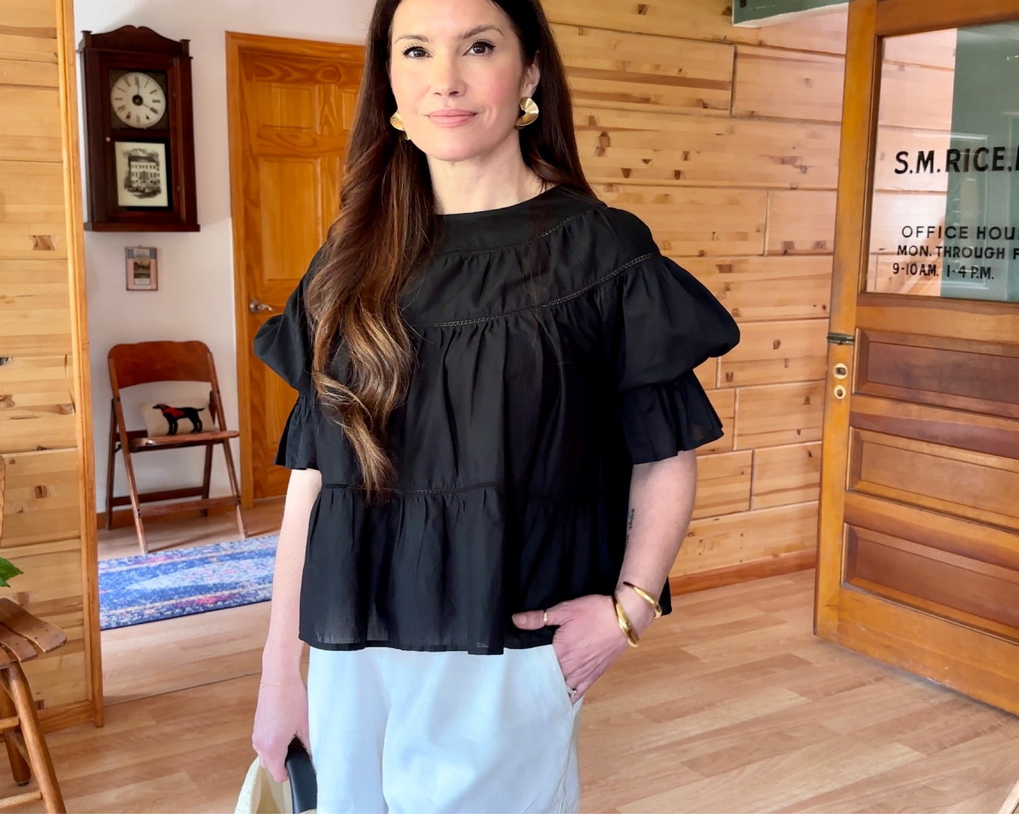 Absolutely in love with his gorgeous signature blouse by Merlette! 
#sustainablefashion #ethicalfashion

#LTKSeasonal