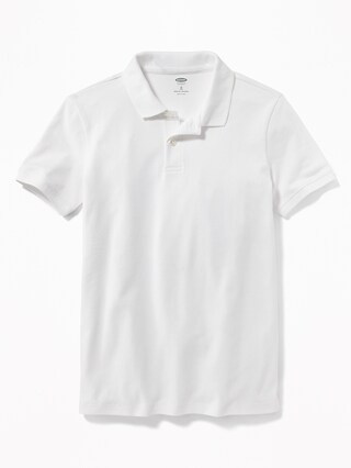 Uniform Built-In Flex Pique Polo For Boys | Old Navy (US)