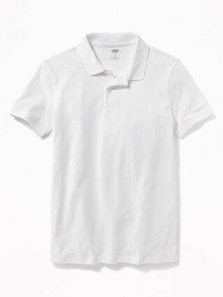 Uniform Built-In Flex Pique Polo For Boys | Old Navy (US)