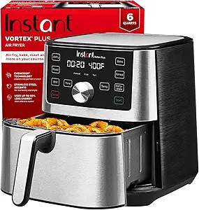 Instant Pot Vortex Plus 6QT XL Air Fryer, 6-in-1, Broils, Dehydrates, Crisps, Roasts, Reheats, Ba... | Amazon (US)