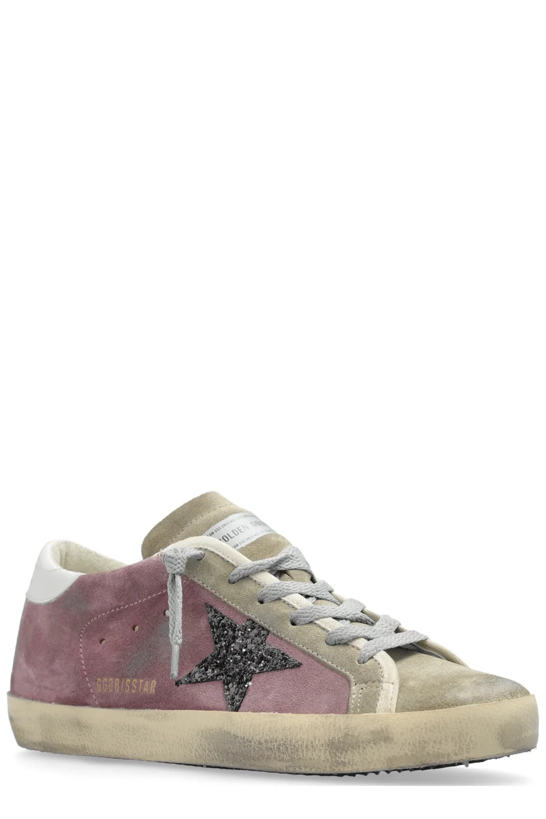 Golden Goose Deluxe Brand Superstar Glittered Sneakers | Cettire Global
