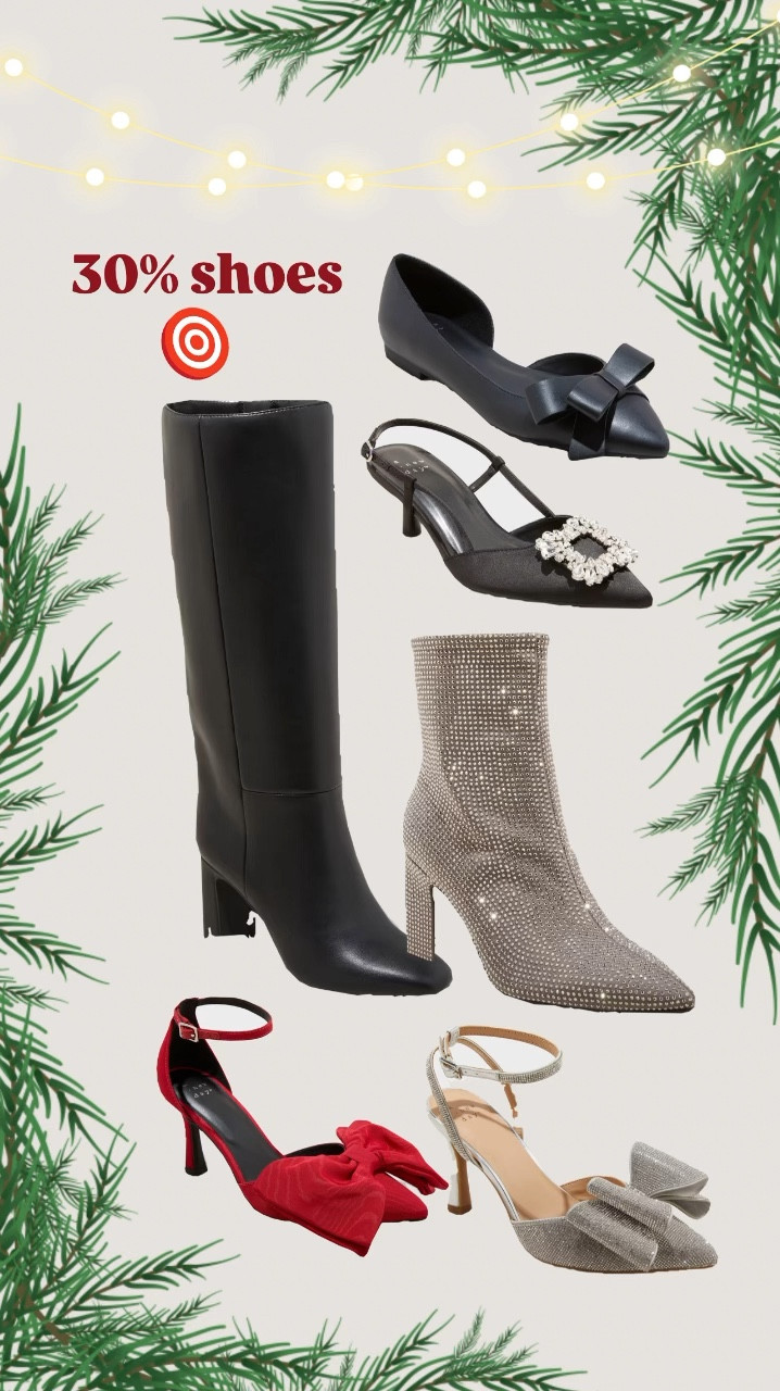 Early Black Friday deals  30% off shoes at Target. 

#LTKSaleAlert #LTKCyberWeek #LTKGiftGuide